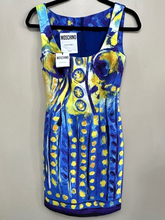 Moschino Dresses & Skirts - SEND OFFER !! NWT Moschino Sheath Dress Scoop Neck Sleeveless 36